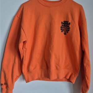 Chrome Hearts Orange Sweatshirt